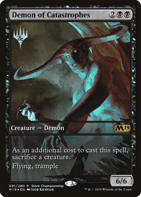 Demon of Catastrophes [Core Set 2019 Promos] | Galactic Gamez