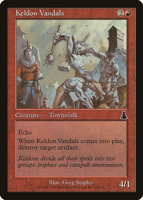 Keldon Vandals [Urza's Destiny] | Galactic Gamez