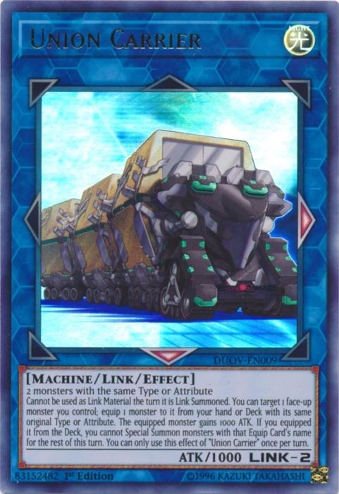 Union Carrier [DUOV-EN009] Ultra Rare | Galactic Gamez