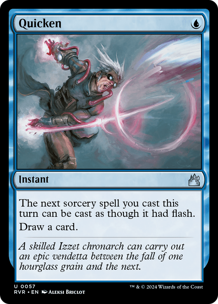 Quicken [Ravnica Remastered] | Galactic Gamez