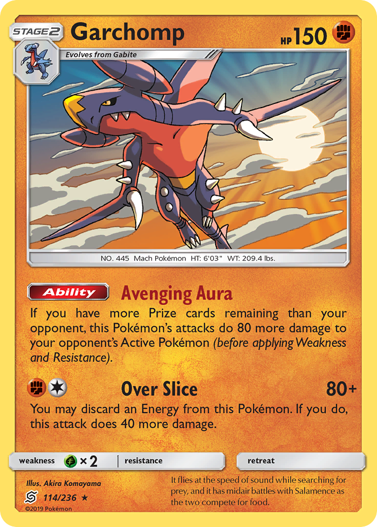 Garchomp (114/236) [Sun & Moon: Unified Minds] | Galactic Gamez