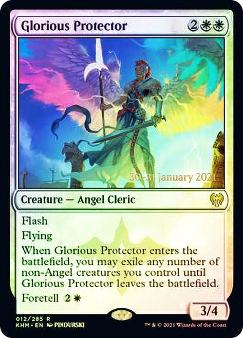 Glorious Protector  [Kaldheim Prerelease Promos] | Galactic Gamez