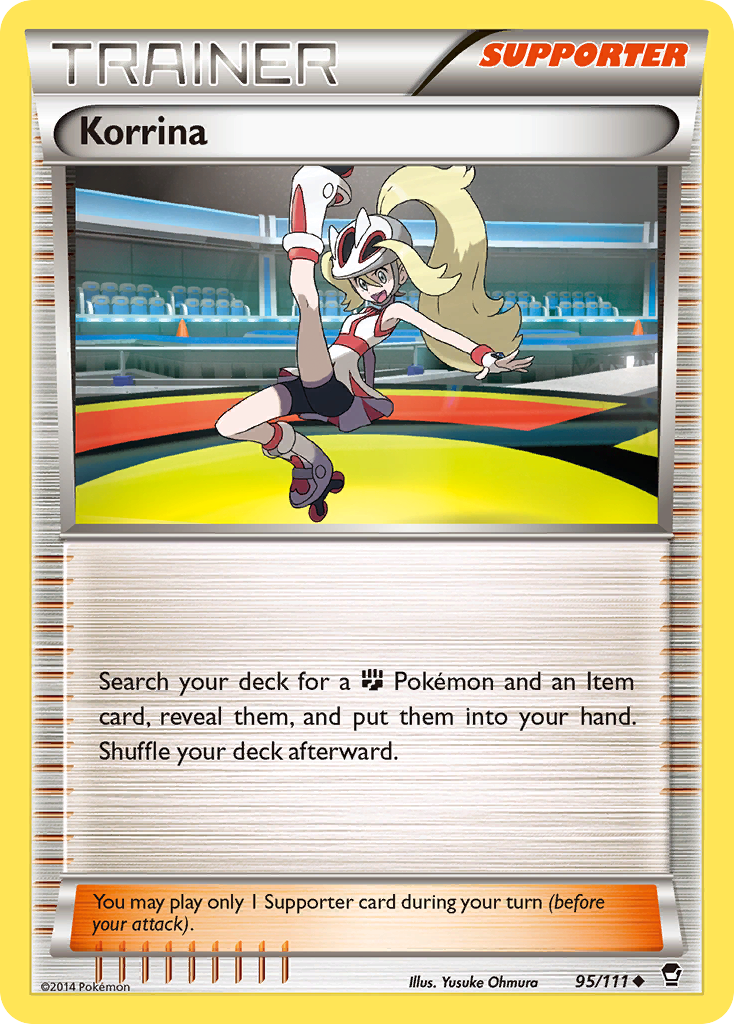 Korrina (95/111) [XY: Furious Fists] | Galactic Gamez