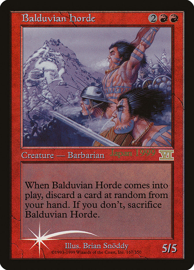 Balduvian Horde (Worlds) [World Championship Promos] | Galactic Gamez