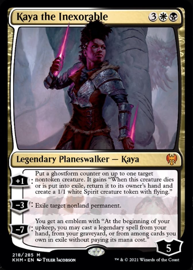 Kaya the Inexorable [Kaldheim] | Galactic Gamez