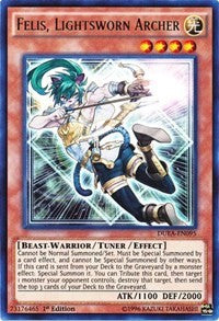 Felis, Lightsworn Archer [DUEA-EN095] Ultra Rare | Galactic Gamez