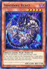 Shaddoll Beast [DUEA-EN027] Rare | Galactic Gamez