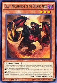 Graff, Malebranche of the Burning Abyss [DUEA-EN083] Rare | Galactic Gamez