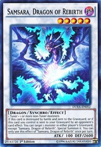 Samsara, Dragon of Rebirth [DUEA-EN052] Super Rare | Galactic Gamez