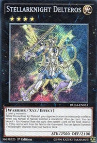 Stellarknight Delteros [DUEA-EN053] Secret Rare | Galactic Gamez