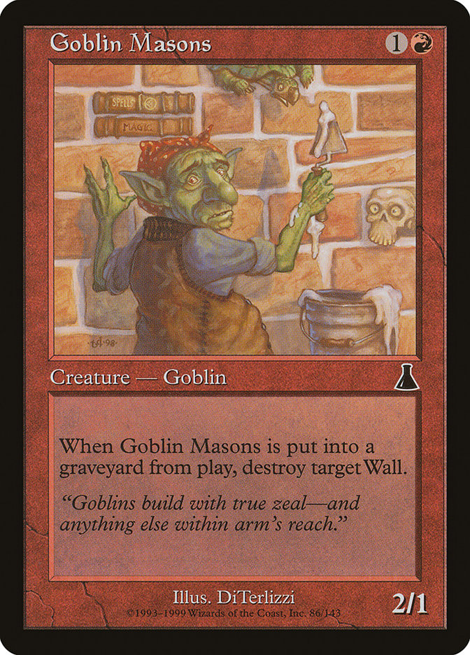 Goblin Masons [Urza's Destiny] | Galactic Gamez