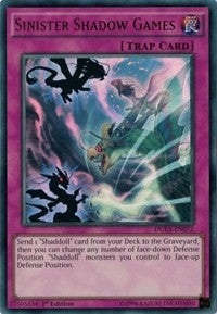 Sinister Shadow Games [DUEA-EN072] Ultra Rare | Galactic Gamez