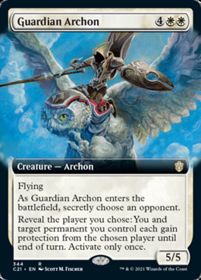 Guardian Archon (Extended) [Commander 2021] | Galactic Gamez