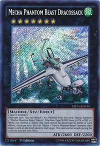 Mecha Phantom Beast Dracossack [MP14-EN030] Secret Rare | Galactic Gamez