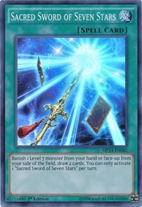 Sacred Sword of Seven Stars [MP14-EN042] Super Rare | Galactic Gamez