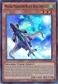 Mecha Phantom Beast Blue Impala [MP14-EN076] Ultra Rare | Galactic Gamez