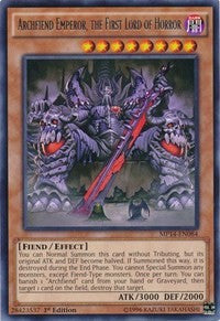 Archfiend Emperor, the First Lord of Horror [MP14-EN084] Rare | Galactic Gamez