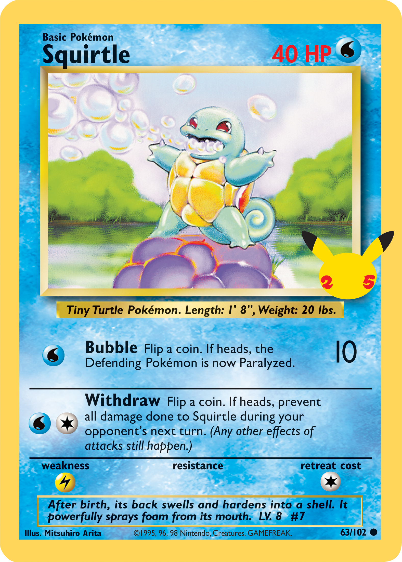 Squirtle (63/102) [First Partner Pack] | Galactic Gamez