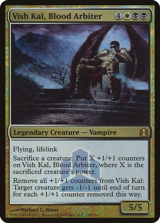 Vish Kal, Blood Arbiter (Commander Launch Promo) [Commander 2011 Launch Party] | Galactic Gamez