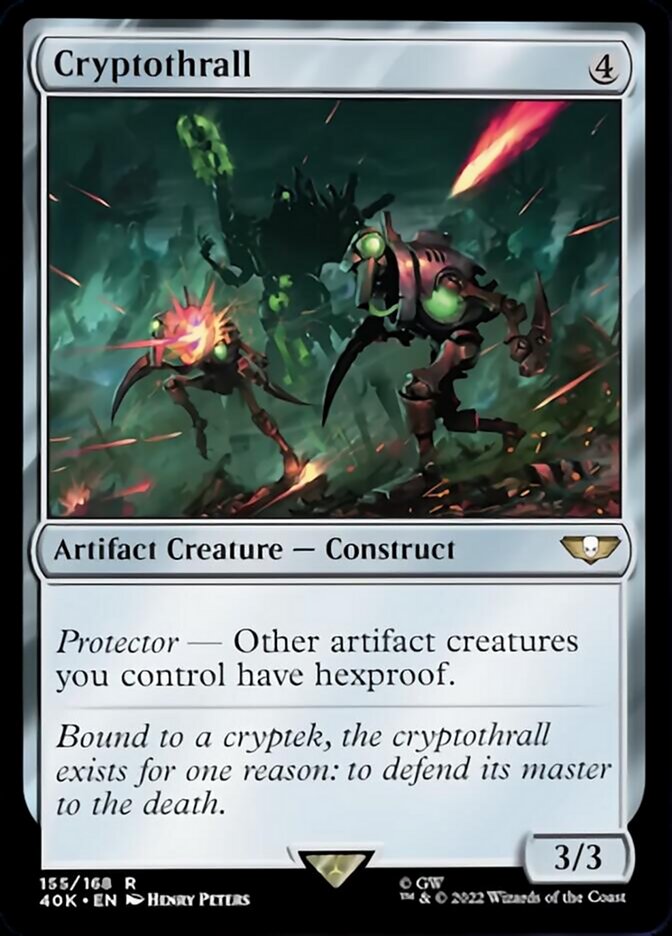 Cryptothrall (Surge Foil) [Universes Beyond: Warhammer 40,000] | Galactic Gamez