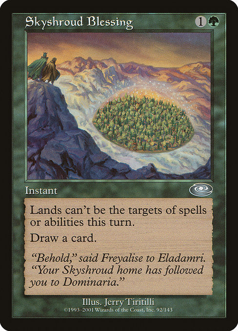 Skyshroud Blessing [Planeshift] | Galactic Gamez