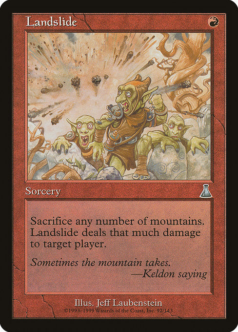 Landslide [Urza's Destiny] | Galactic Gamez