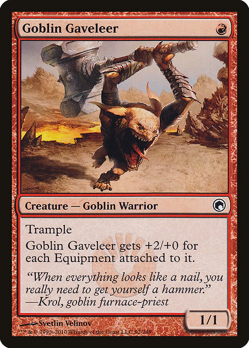 Goblin Gaveleer [Scars of Mirrodin] | Galactic Gamez