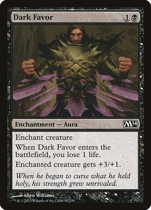 Dark Favor [Magic 2014] | Galactic Gamez