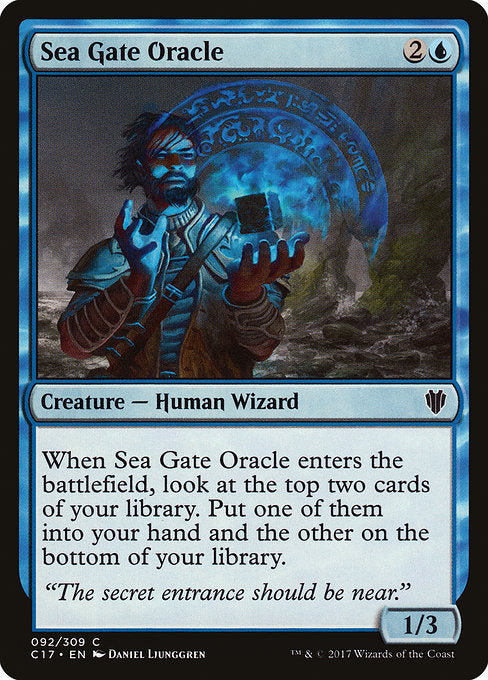 Sea Gate Oracle [Commander 2017] | Galactic Gamez