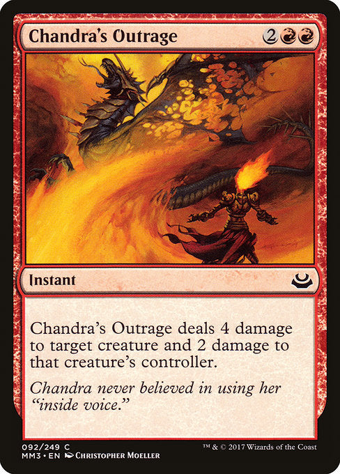 Chandra's Outrage [Modern Masters 2017] | Galactic Gamez