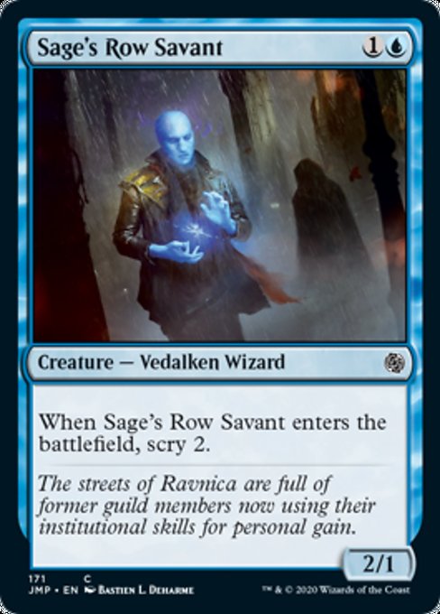Sage's Row Savant [Jumpstart] | Galactic Gamez
