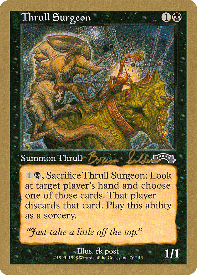 Thrull Surgeon (Brian Selden) [World Championship Decks 1998] | Galactic Gamez