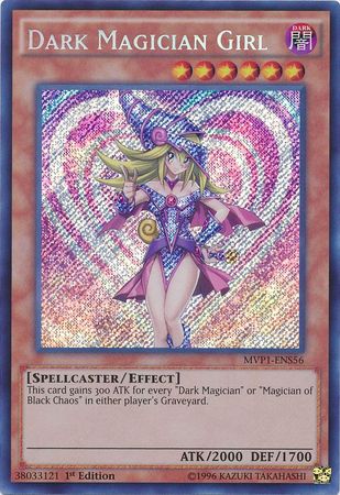 Dark Magician Girl [MVP1-ENS56] Secret Rare | Galactic Gamez