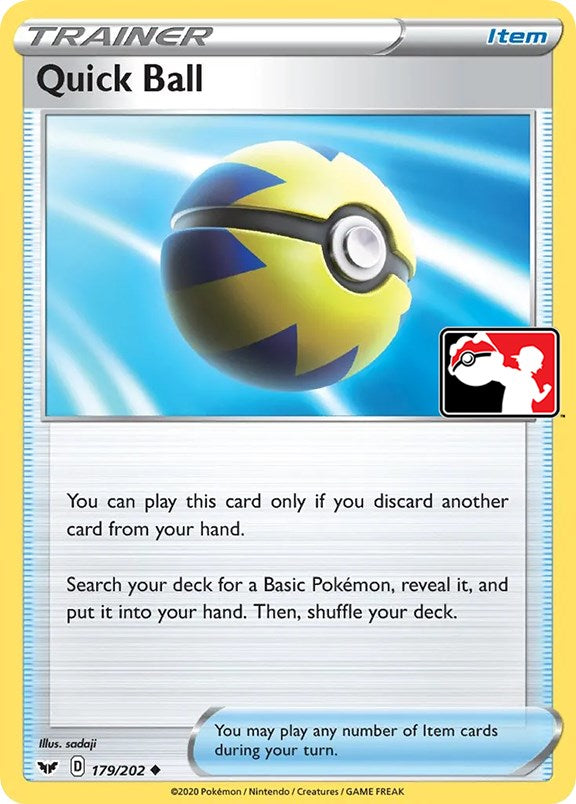 Quick Ball (179/202) [Prize Pack Series One] | Galactic Gamez