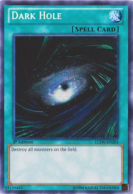 Dark Hole [LCJW-EN283] Secret Rare | Galactic Gamez