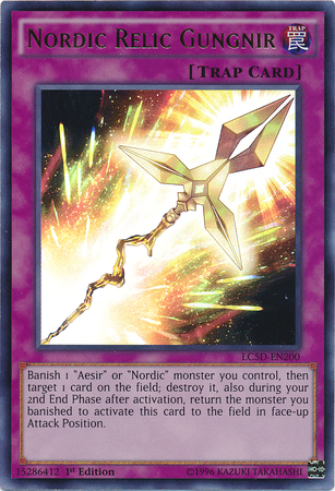 Nordic Relic Gungnir [LC5D-EN200] Ultra Rare | Galactic Gamez