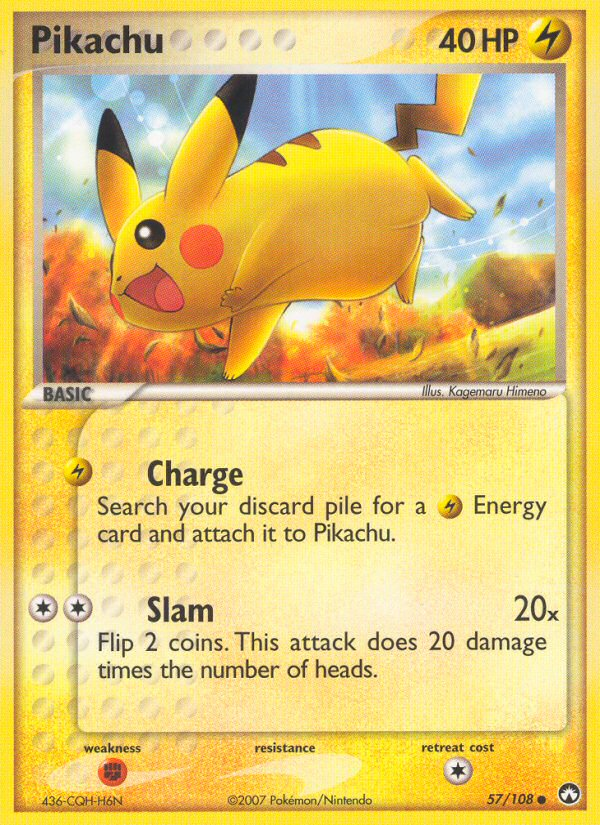 Pikachu (57/108) [EX: Power Keepers] | Galactic Gamez