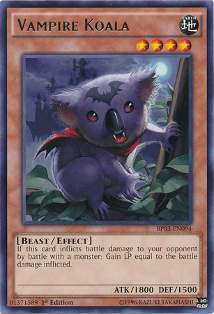 Vampire Koala [BP03-EN094] Rare | Galactic Gamez