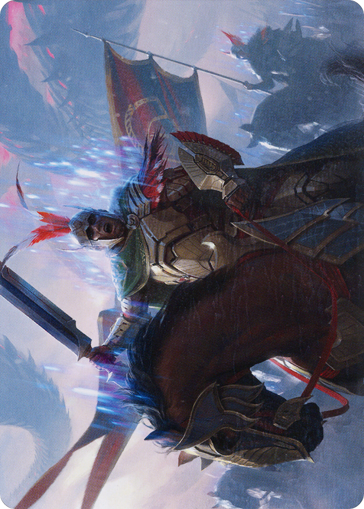 Marshal of Zhalfir Art Card [March of the Machine Art Series] | Galactic Gamez