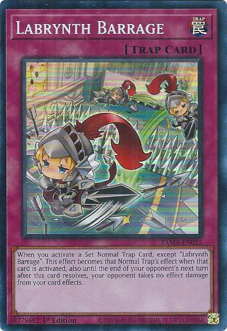 Labrynth Barrage [TAMA-EN025] Super Rare | Galactic Gamez