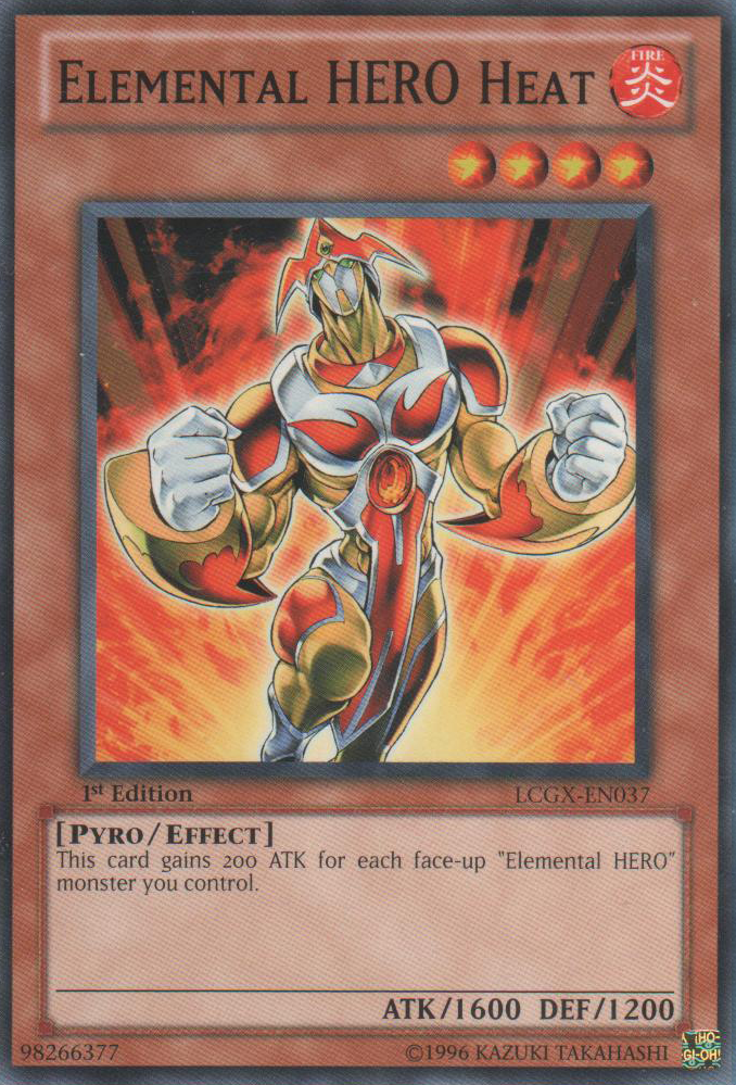 Elemental HERO Heat [LCGX-EN037] Common | Galactic Gamez