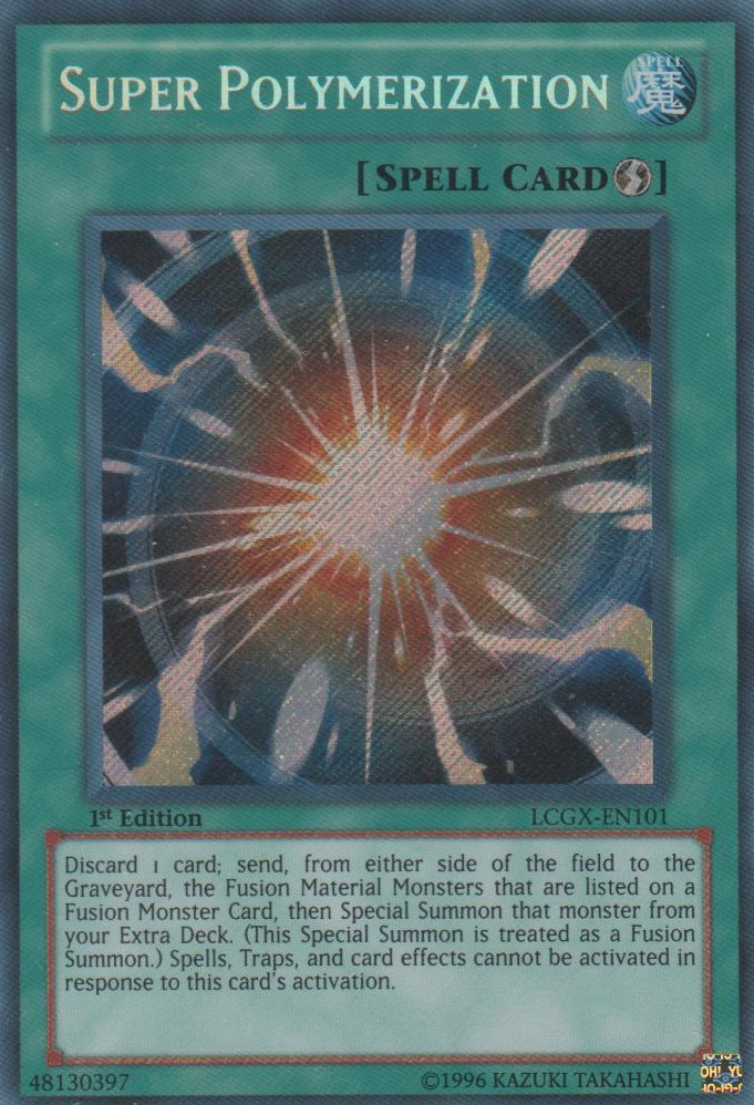 Super Polymerization [LCGX-EN101] Secret Rare | Galactic Gamez