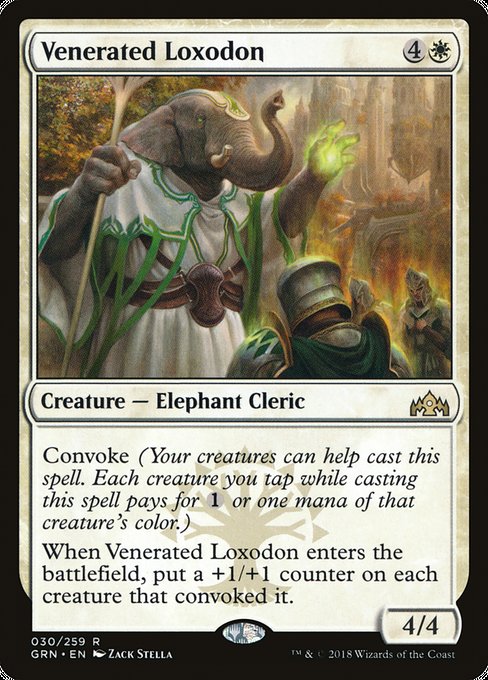 Venerated Loxodon [Guilds of Ravnica] | Galactic Gamez