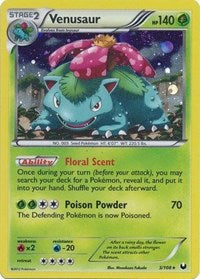 Venusaur (3/108) (Cosmos Holo) (Blister Exclusive) [Black & White: Dark Explorers] | Galactic Gamez