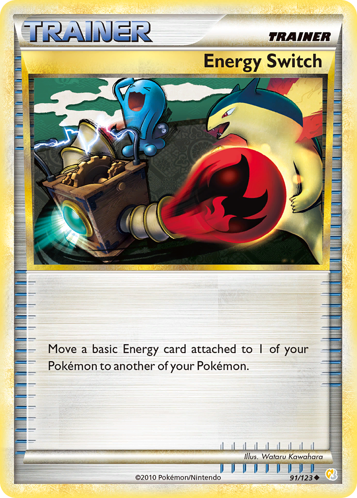 Energy Switch (91/123) [HeartGold & SoulSilver: Base Set] | Galactic Gamez