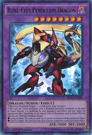 Rune-Eyes Pendulum Dragon [MP15-EN220] Ultra Rare | Galactic Gamez