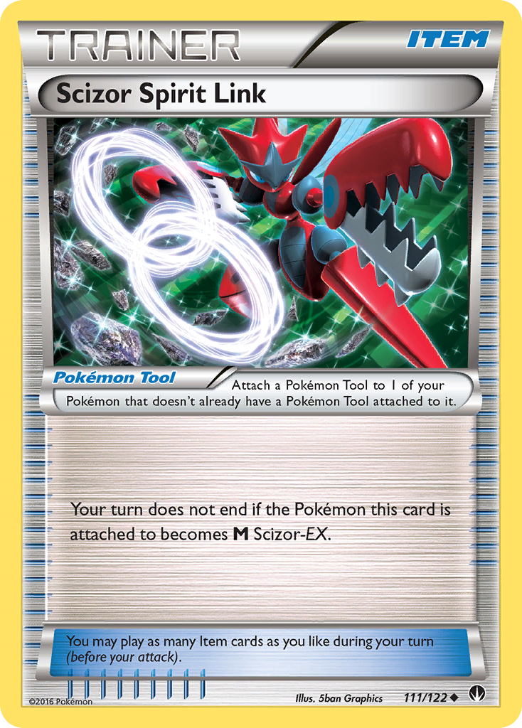 Scizor Spirit Link (111/122) [XY: BREAKpoint] | Galactic Gamez