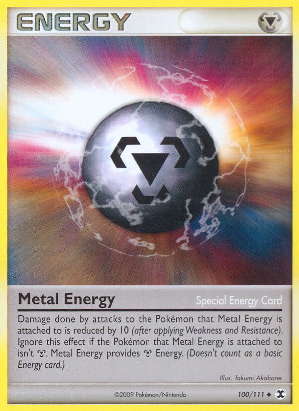 Metal Energy (100/111) [Platinum: Rising Rivals] | Galactic Gamez