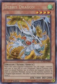 Debris Dragon [LC5D-EN009] Secret Rare | Galactic Gamez