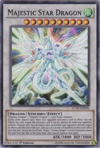 Majestic Star Dragon [LC5D-EN036] Super Rare | Galactic Gamez